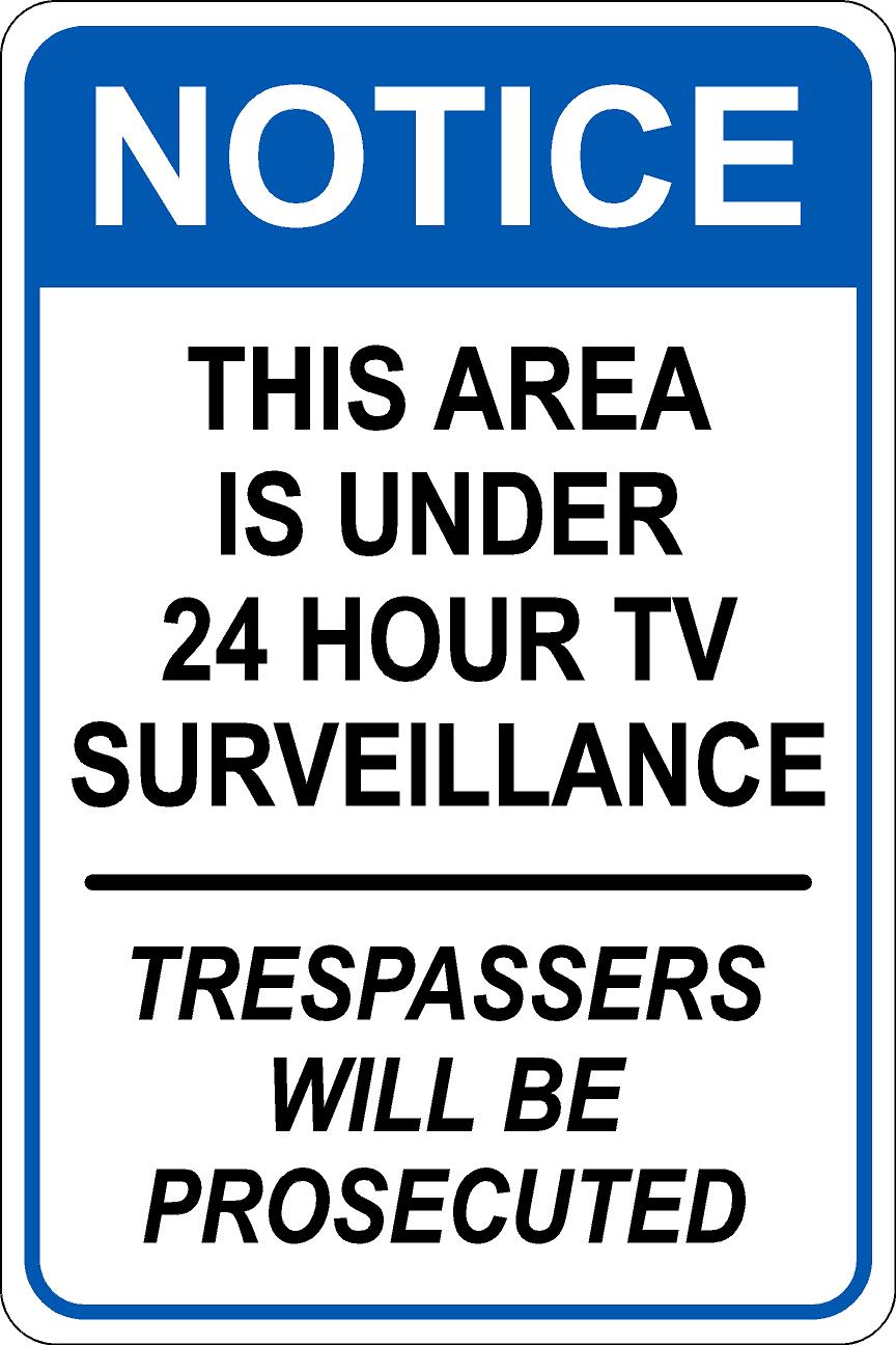 Surveillance Signs for Enhanced Security and Safety | OnSiteSigns