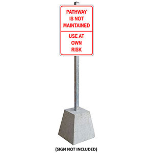 Posts and Hardware for Signage | OnSite Signs – Onsite Signs